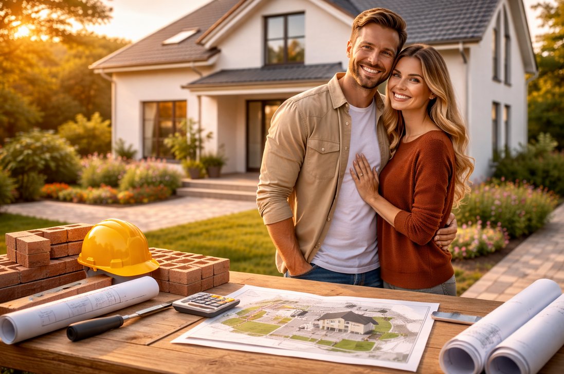 Massivhaus Geo-Domains für Bauunternehmen und Massivhausbauer Viersen